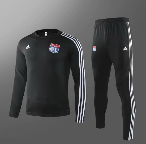 veste d'entraînement 2019-2020 costume noir Lyon